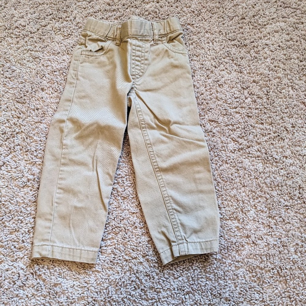 Primary Kids 4-Pocket Khakis in Size 2